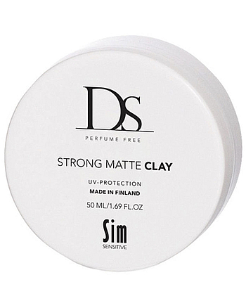 Sim Sensitive DS Strong Matte Clay - Воск для укладки волос сильной фиксации 50 мл - hairs-russia.ru